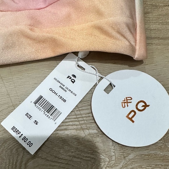 🆕 PQ GOLDEN HOUR COLOR BLOCK BANDEAU - Picture 3 of 7